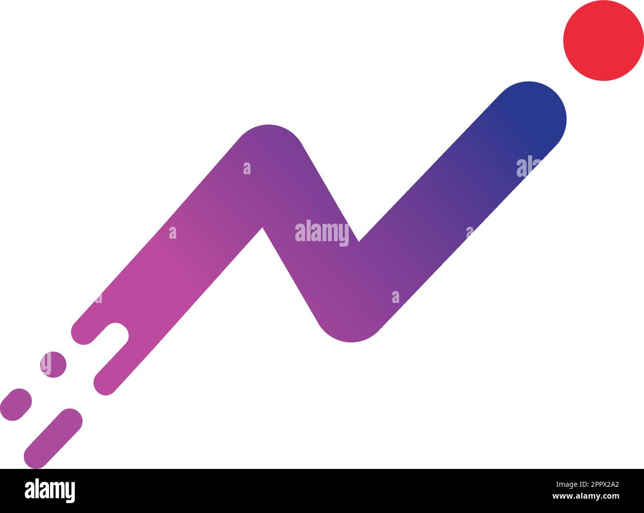 fast N Letter icon Vector illustration concept design template Stock ...