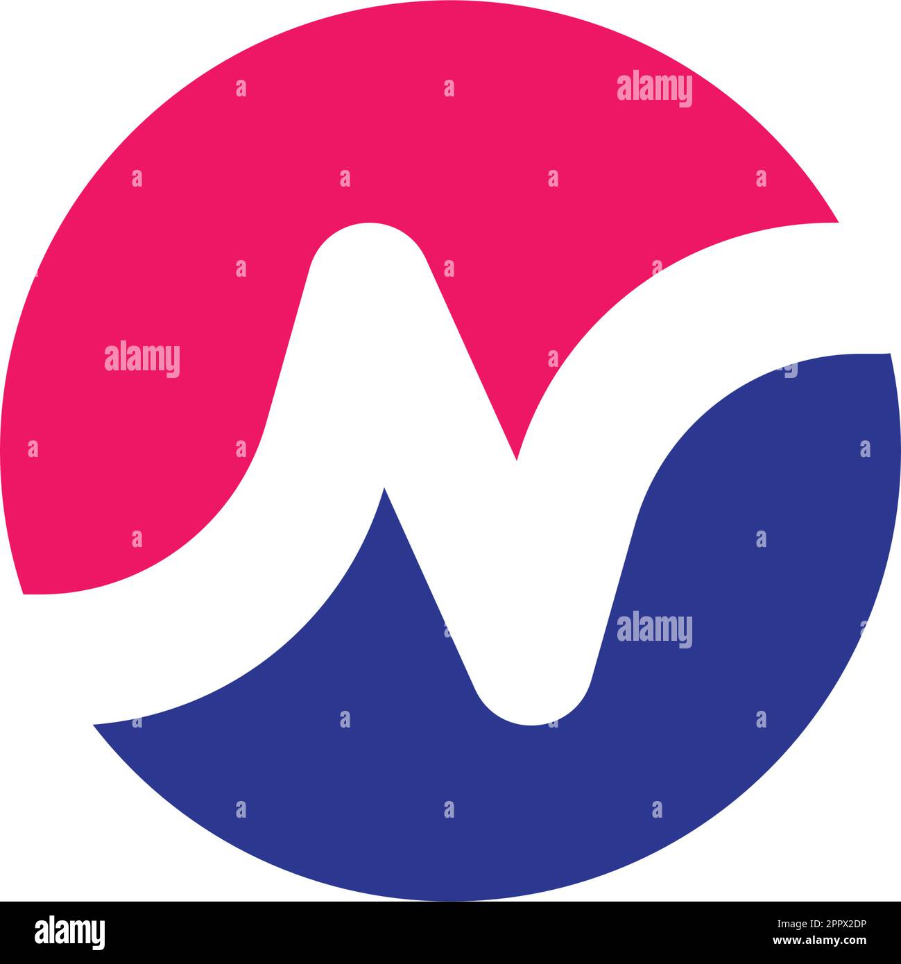 N Letter icon Vector Illustration concept design template Stock Vector ...