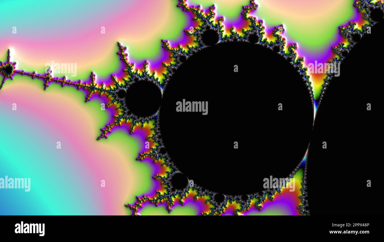 Infinite Shape Zoom In Infinite Mandelbrot Fractal Zoom Colorful Art Render Abstract ...