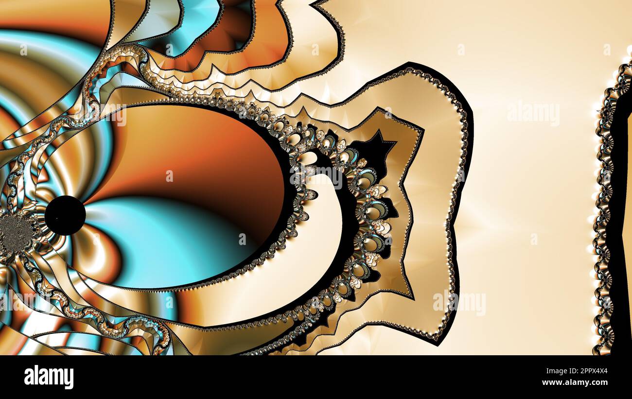 Infinite Mandelbrot Fractal Zoom Colorful Art Render Abstract ...