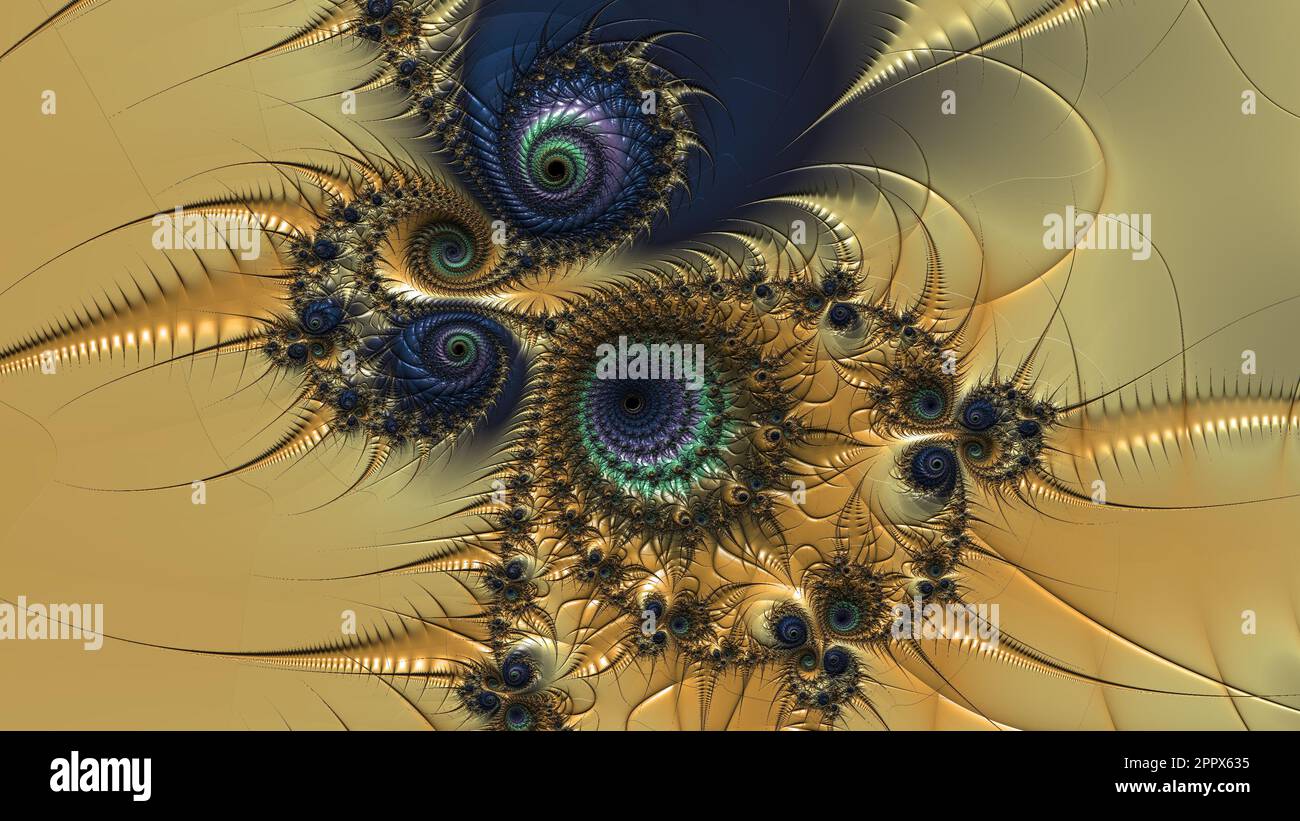Infinite Mandelbrot Fractal Zoom Colorful Art Render Abstract ...