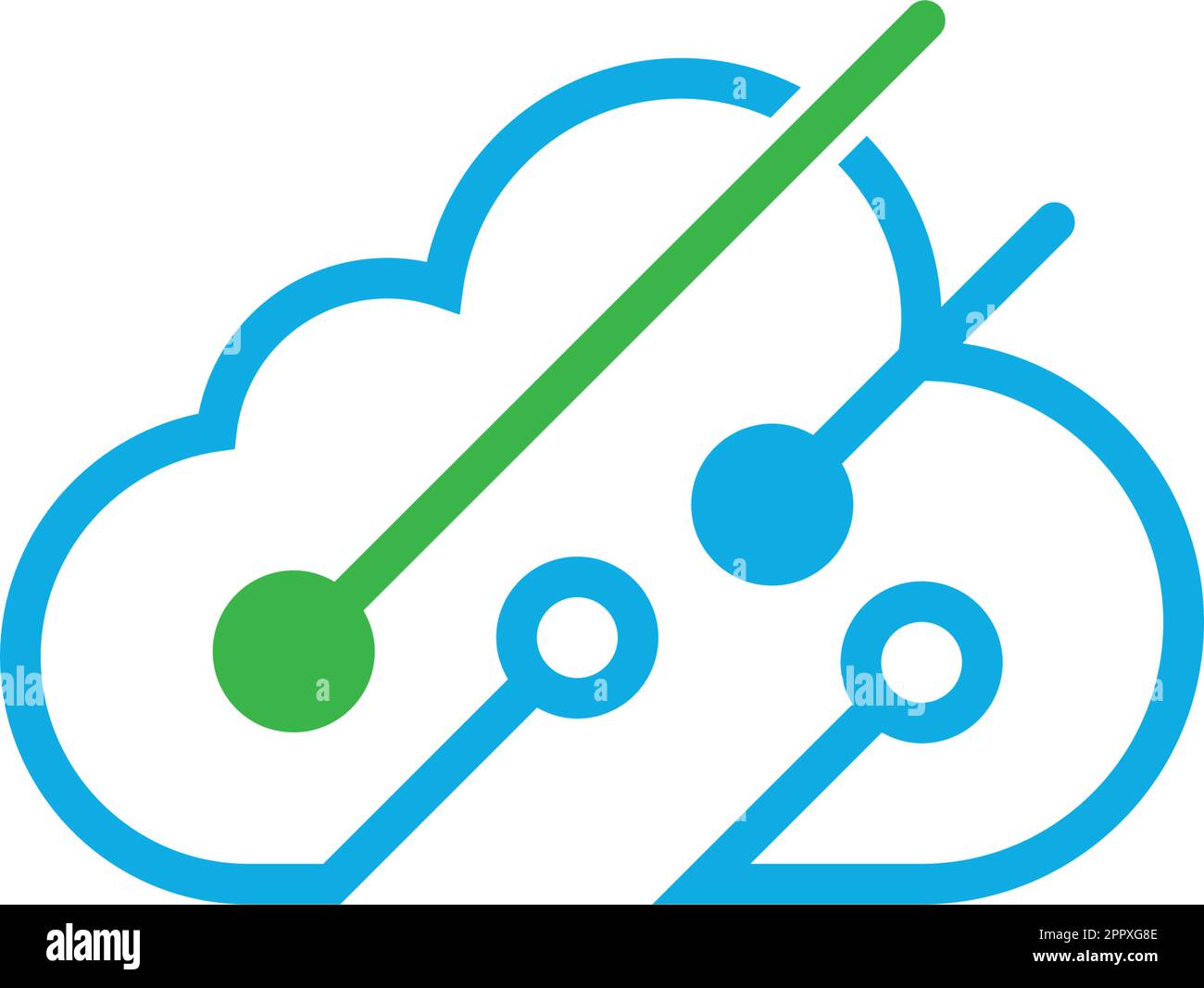 Cloud logo icon design illustration template Stock Vector Image & Art ...