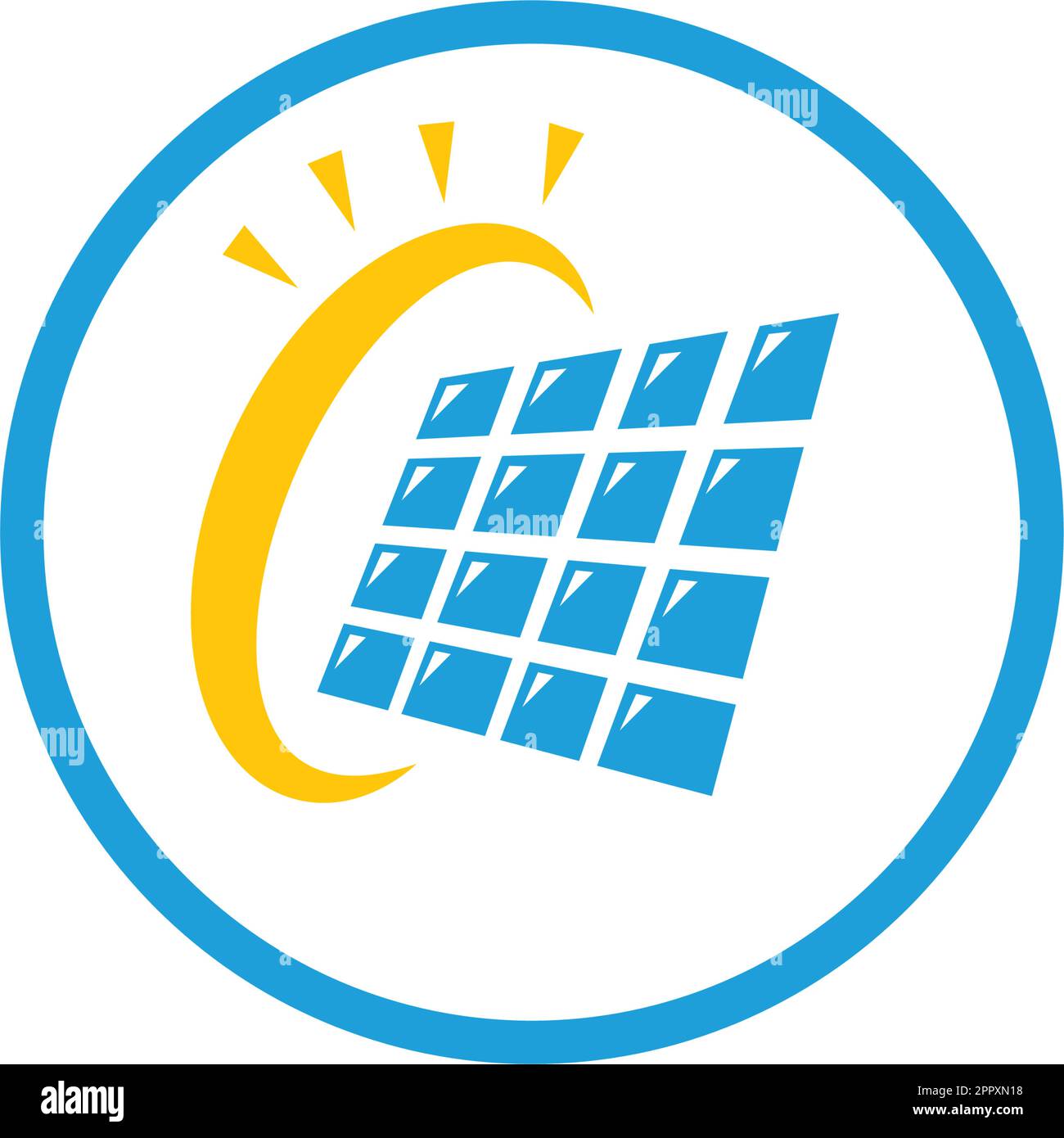 solar panel vector icon concept design Stock Vector Image & Art - Alamy