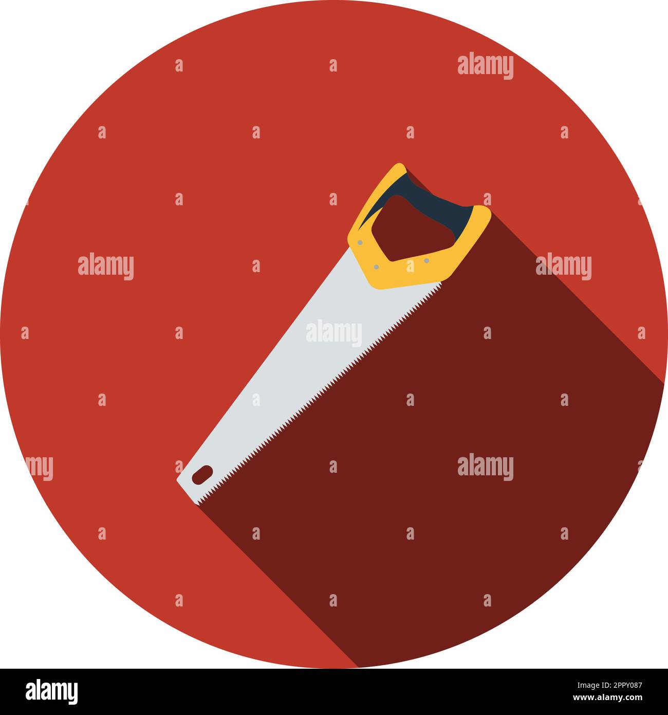 Hand Saw Icon Stock Vector