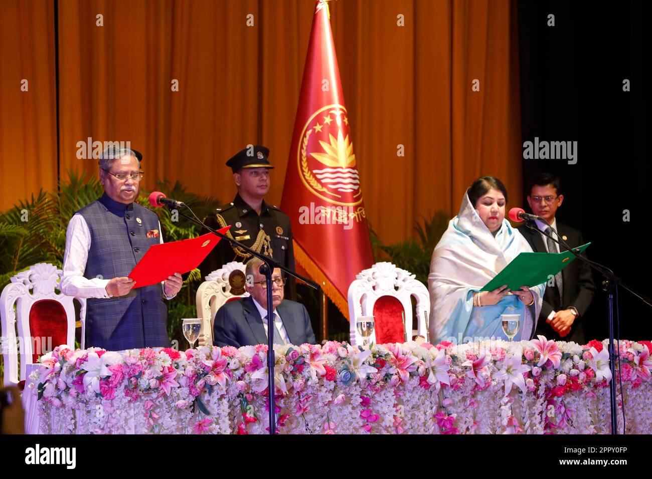 Dhaka, Bangladesh April 24, 2023 Speaker Shirin Sharmin Chaudhury