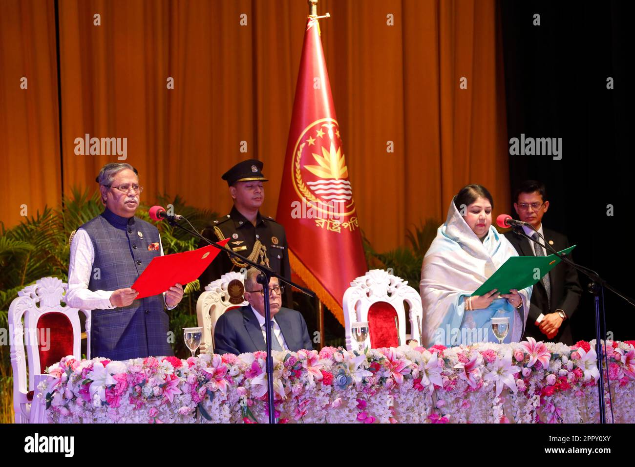 Dhaka, Bangladesh April 24, 2023 Speaker Shirin Sharmin Chaudhury