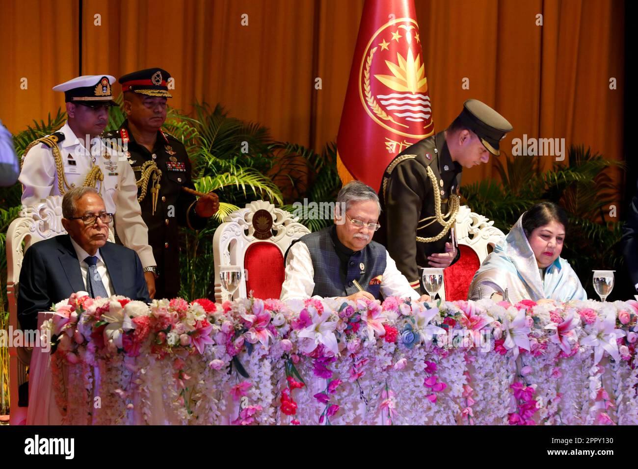 Dhaka, Bangladesh April 24, 2023 Speaker Shirin Sharmin Chaudhury