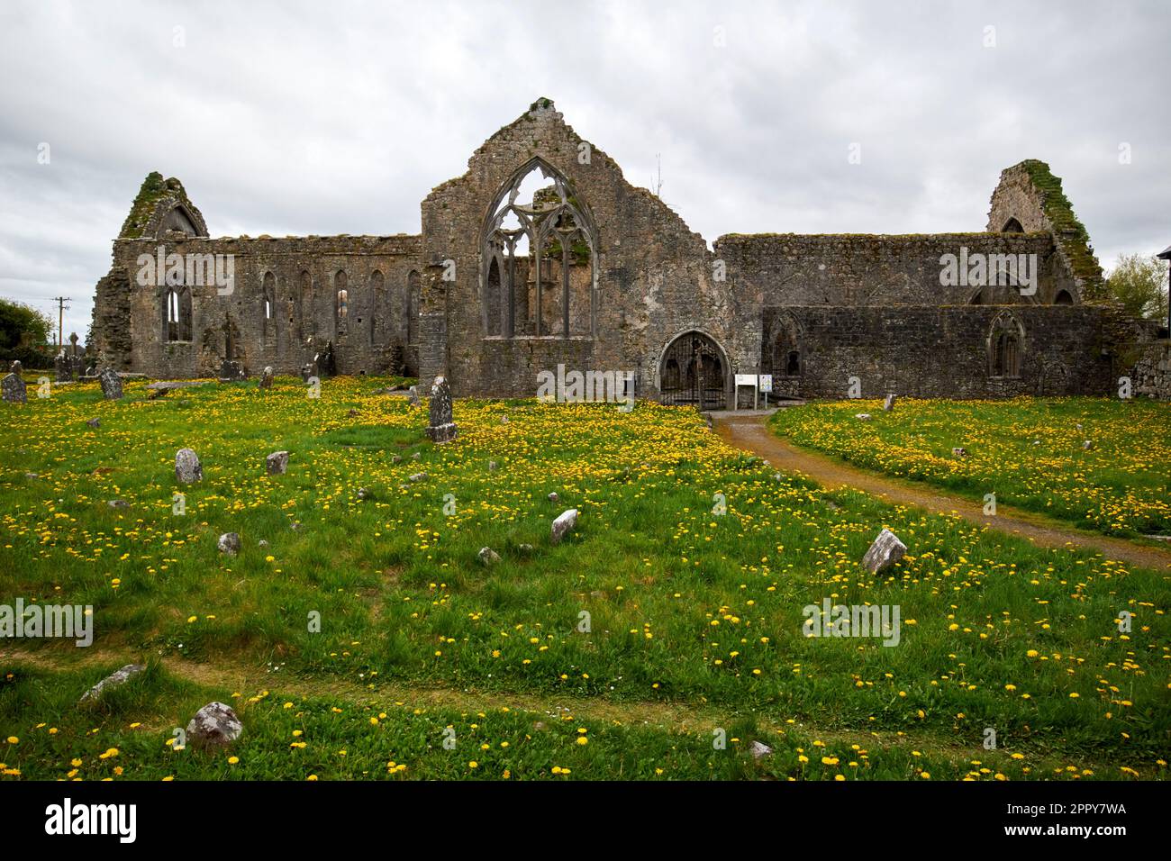 priory church of saint peter and saint paul or athenry priory athenry abbey athenry county galway republic of ireland Stock Photo