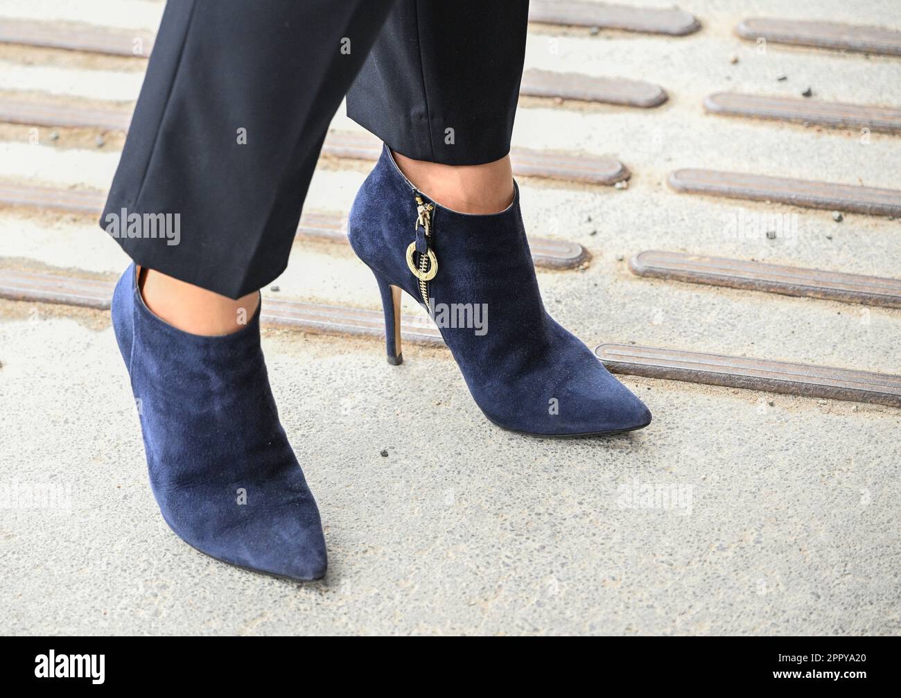Sweden's Crown Princess Victoria (shoes) attended Children's Brain Day ...
