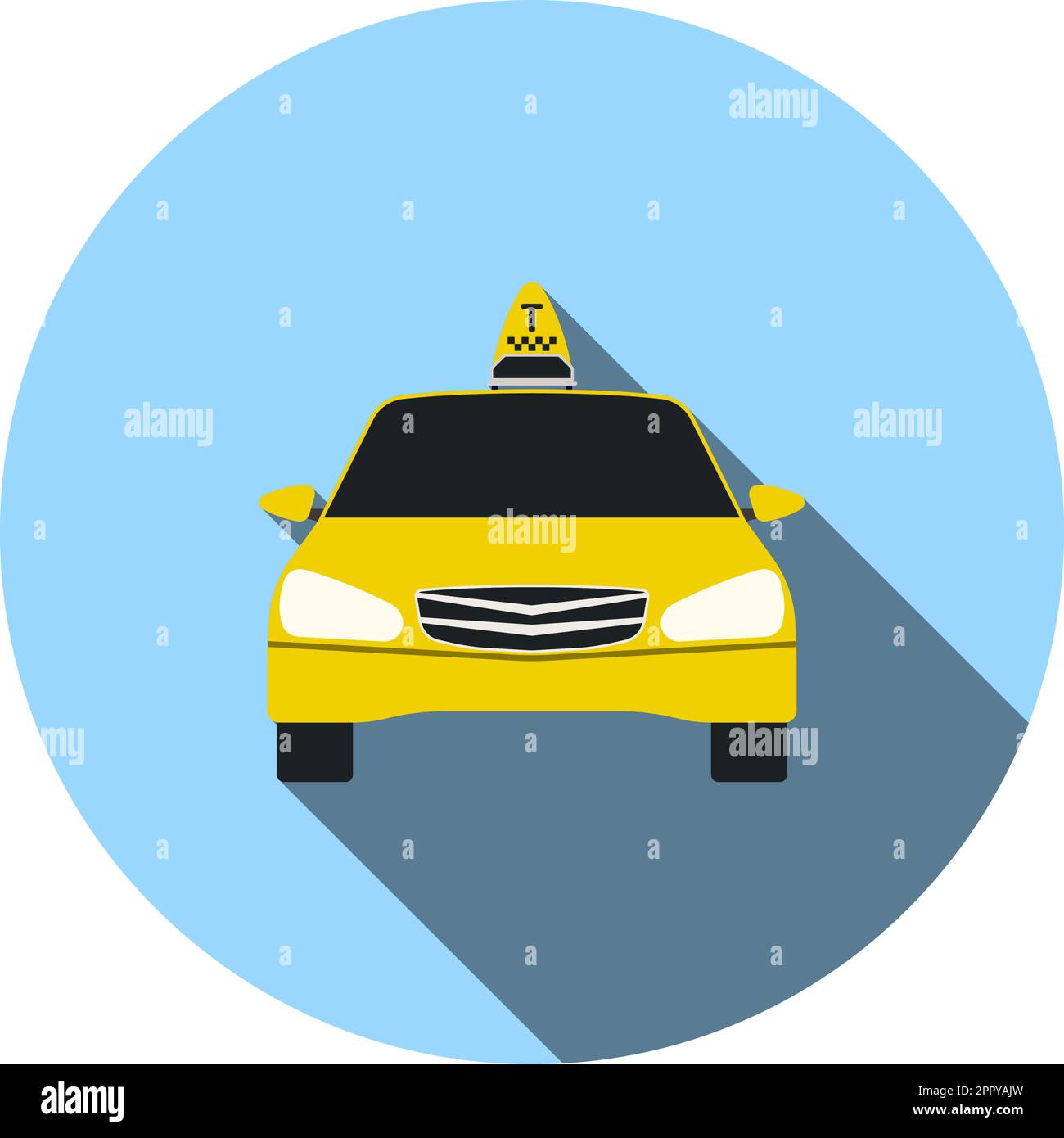 Taxi Icon Stock Vector