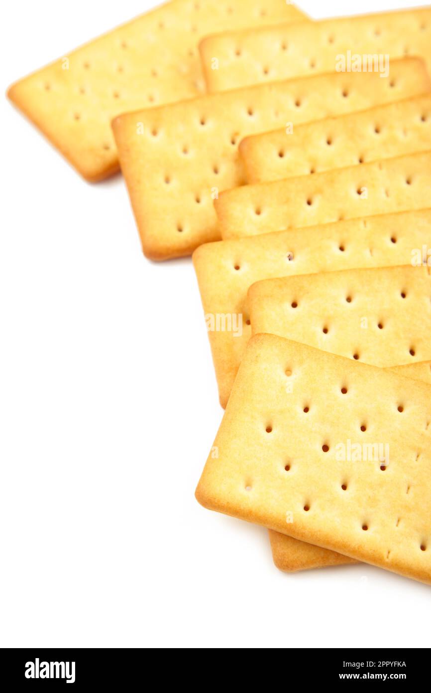 Small round cracker background hi-res stock photography and images - Alamy