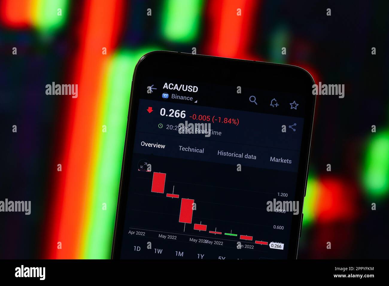 Acala Token (ACA) editorial. Illustrative photo for news about Acala Token  (ACA) - a cryptocurrency Stock Photo - Alamy