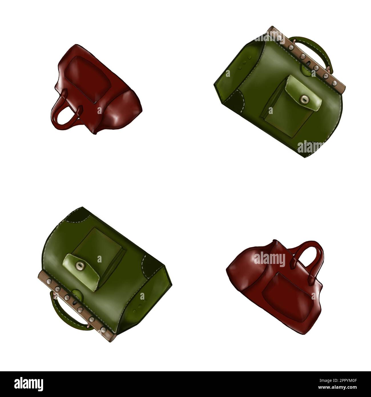 Two impressions Cut Out Stock Images & Pictures Alamy