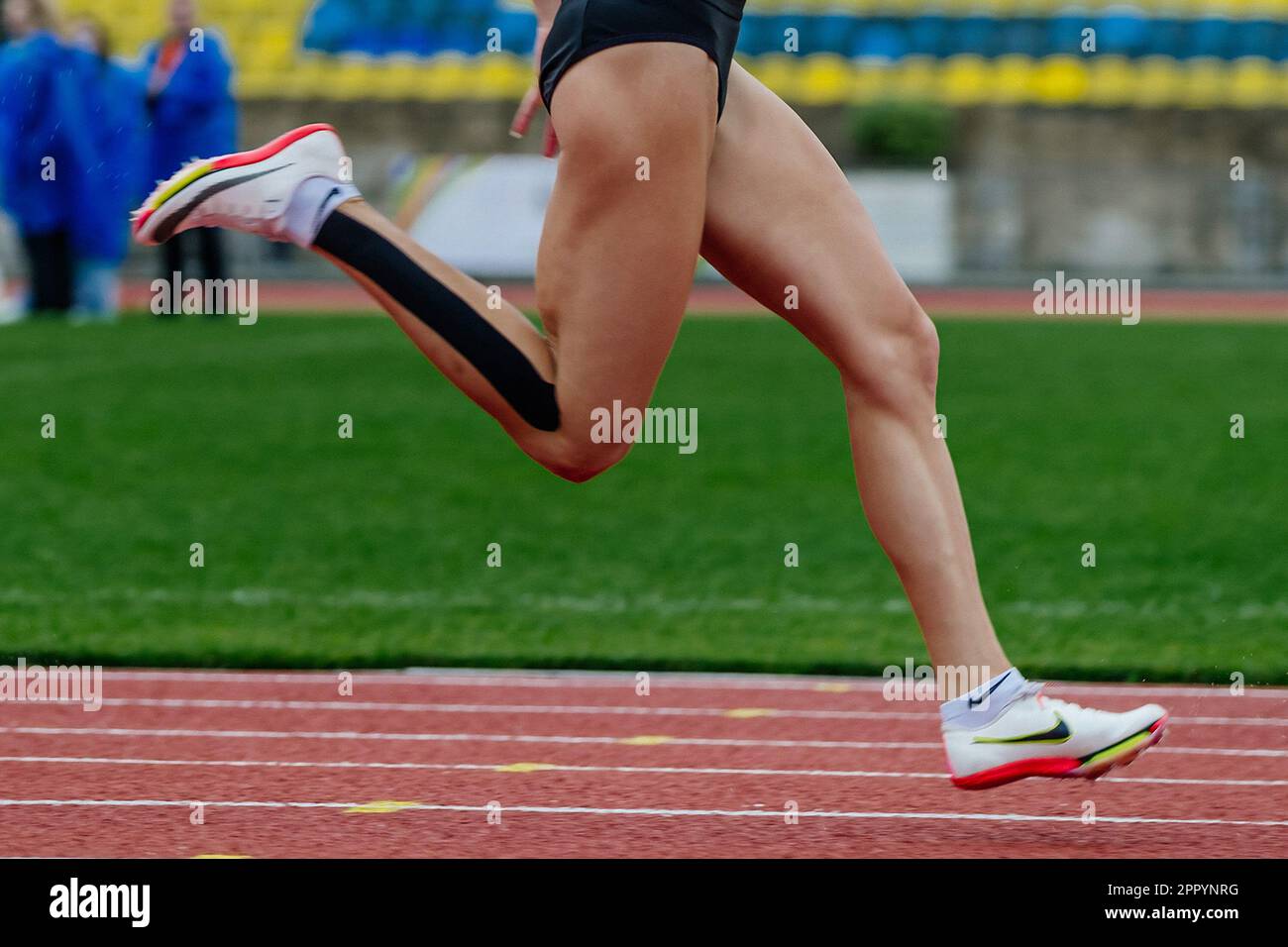 Track shoes spikes hi-res stock photography and images - Alamy