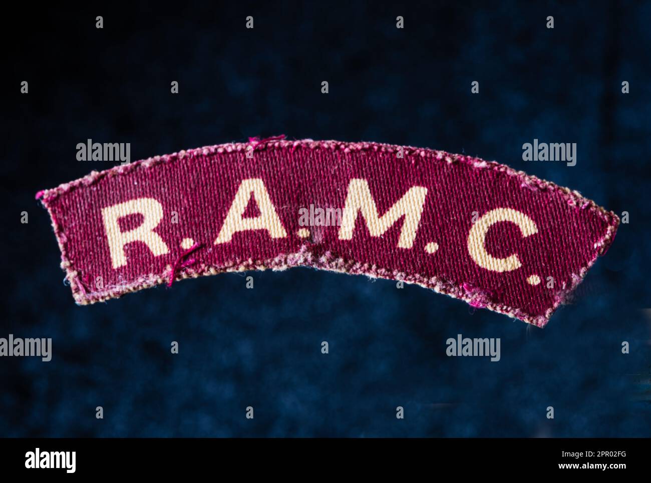 Shoulder Flash of the Royal Medical Corps, circa 1942-45 Stock Photo ...