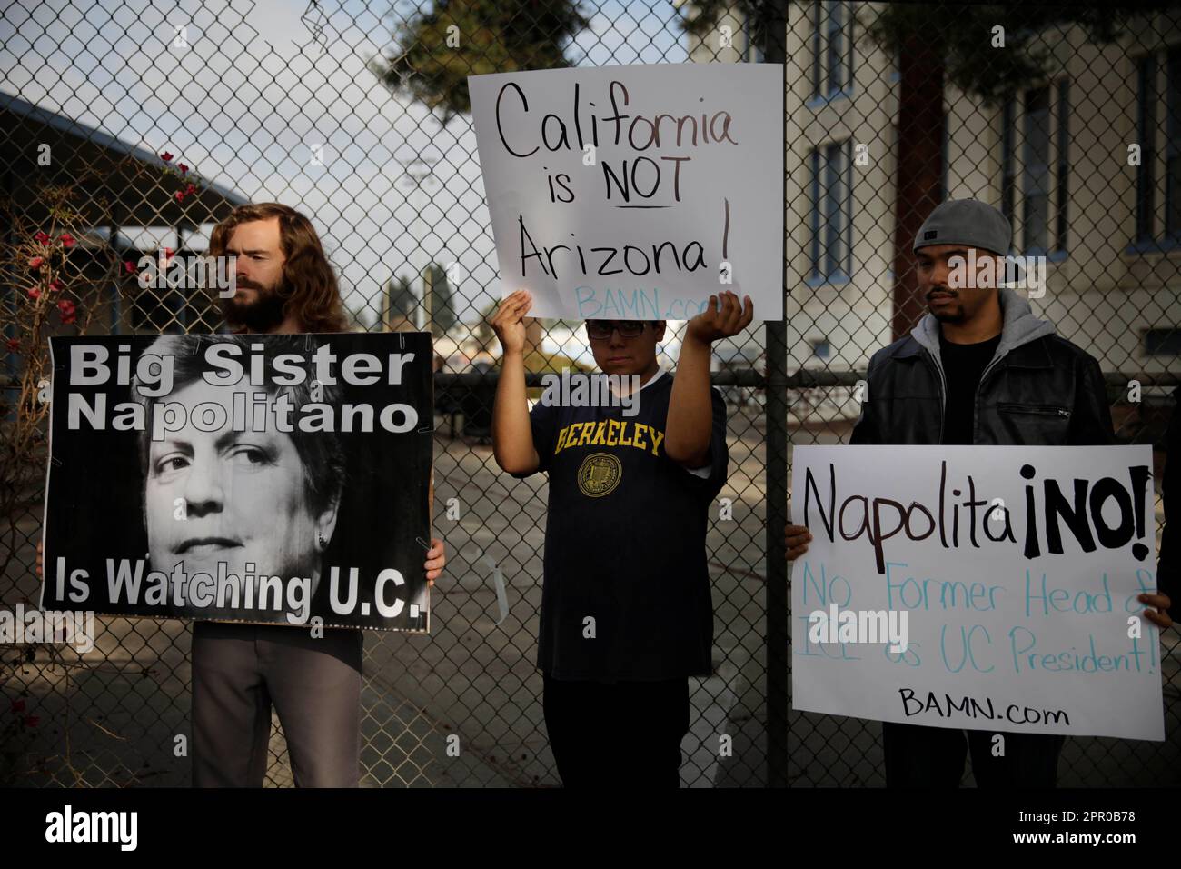 Ian Saxton (l to r) of Berkeley and fourth year Ph.D UC Berkeley 