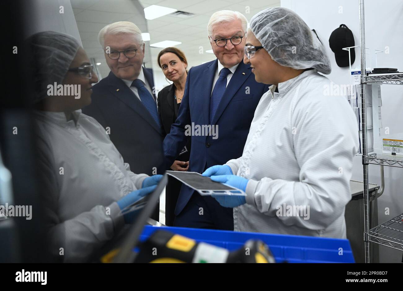 Vancouver, Canada. 25th Apr, 2023. Federal President FrankWalter