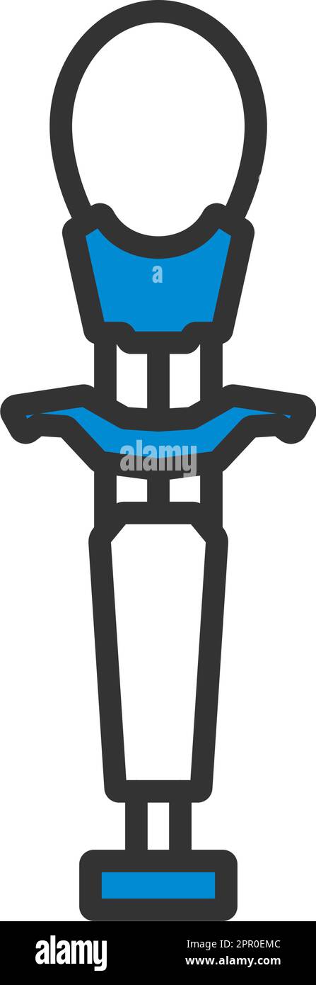 Alpinist Camalot Icon Stock Vector