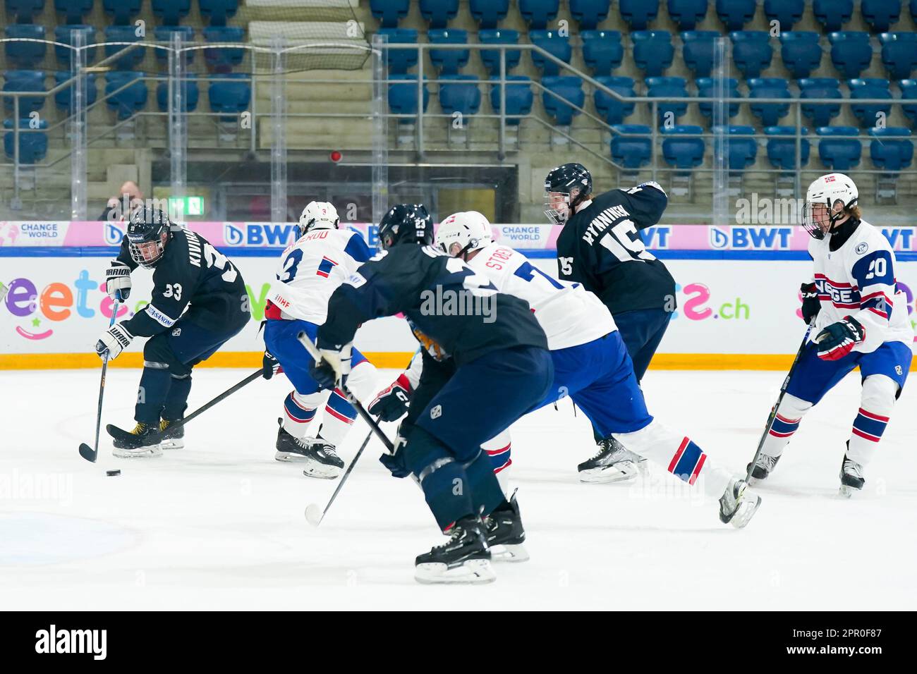 Basel, St. Jakob Arena, IIHF Ice Hockey U18 World Championship, Finland