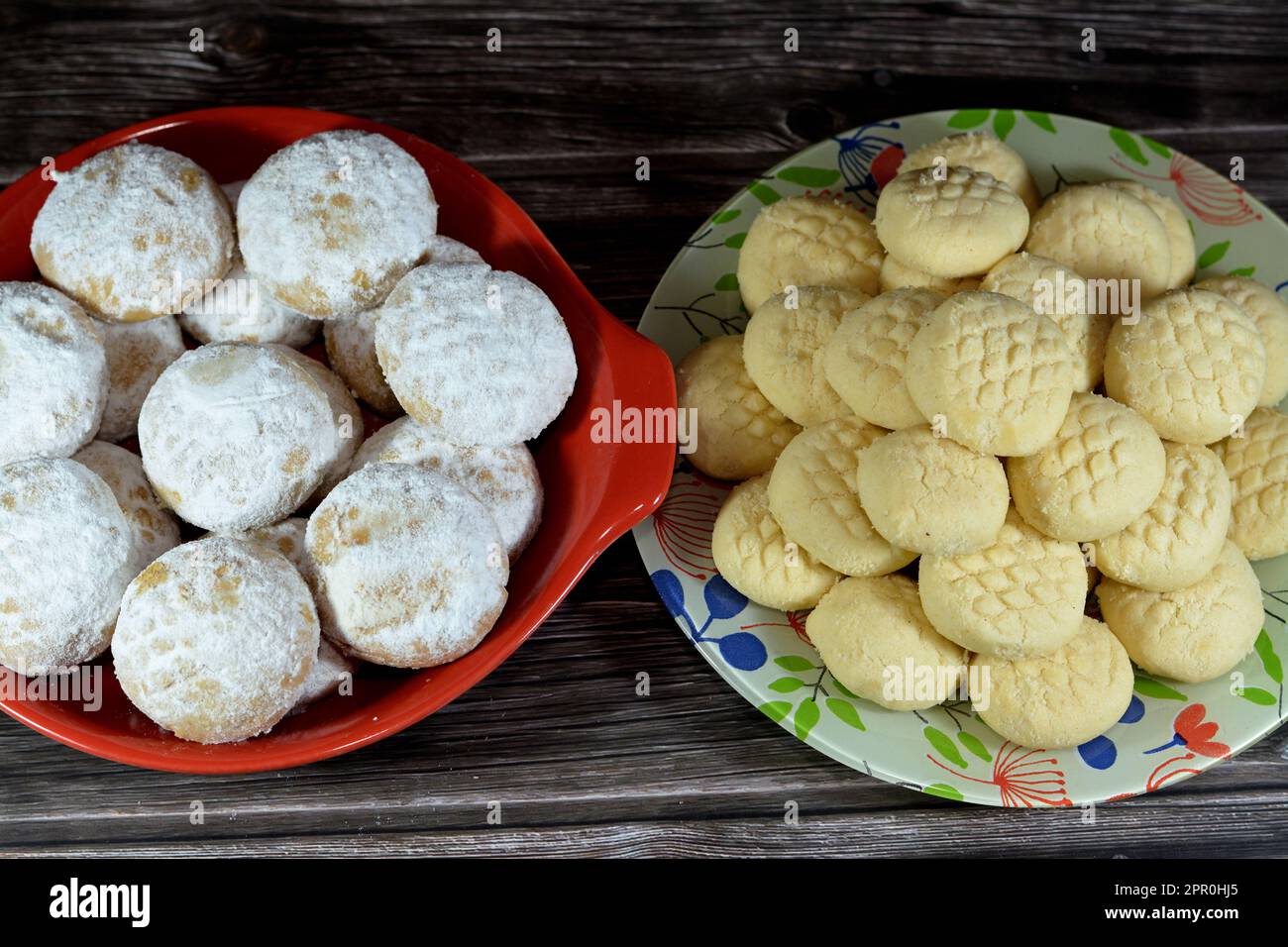 Traditional Arabic cookies for celebration of Islamic holidays of El