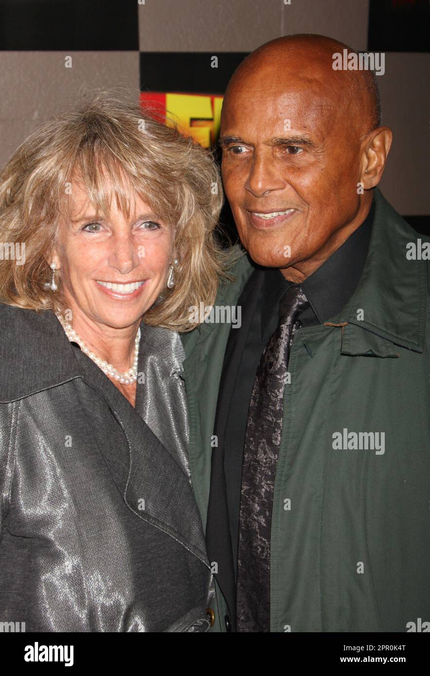 Harry Belafonte And Wife Pamela Frank Attend The Opening Night