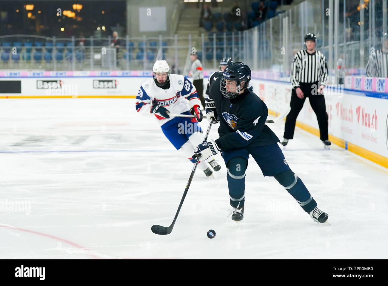 Basel, St. Jakob Arena, IIHF Ice Hockey U18 World Championship, Finland