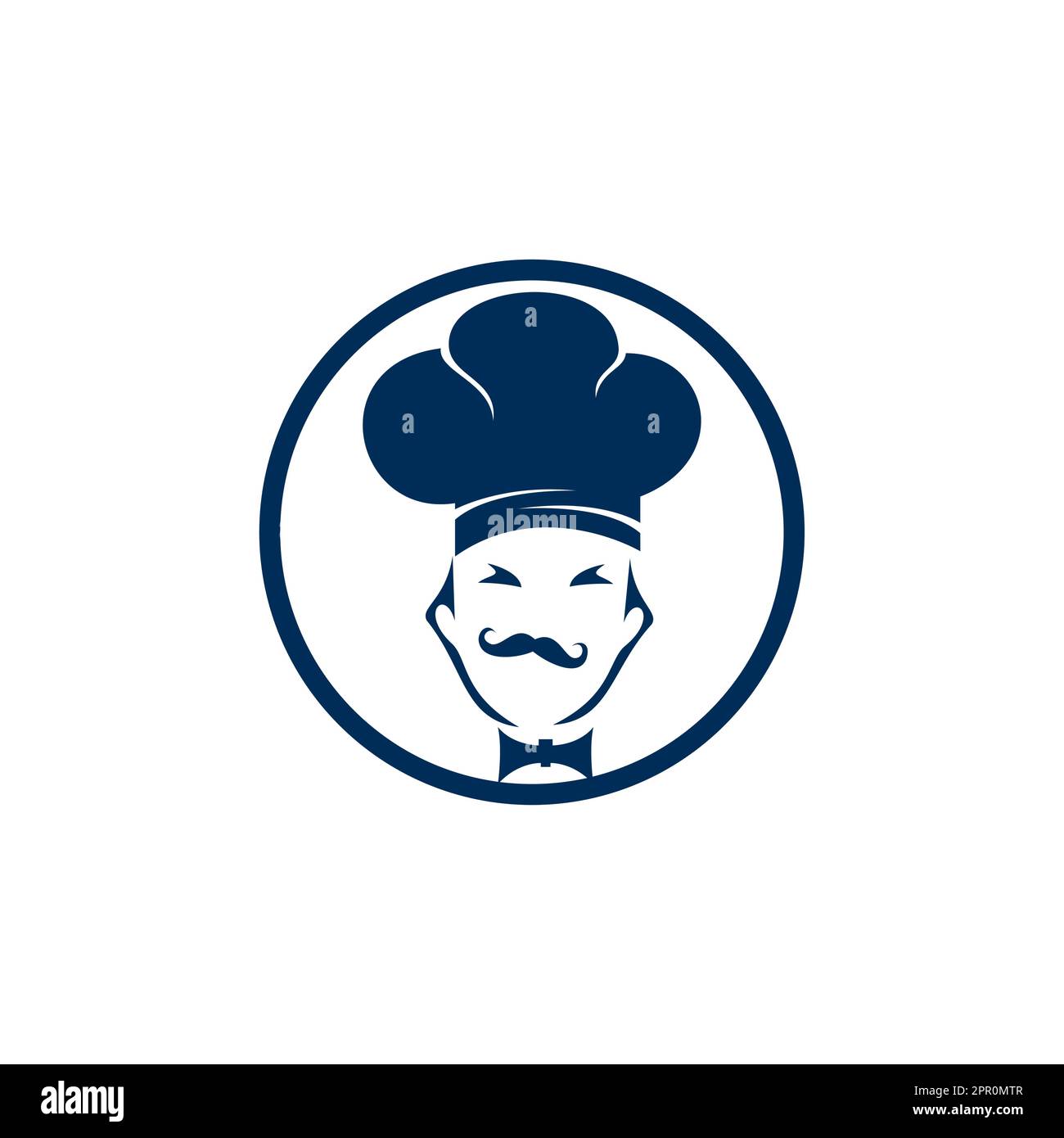 Chef vector logo design. Cooking and restaurant logo concept Stock ...