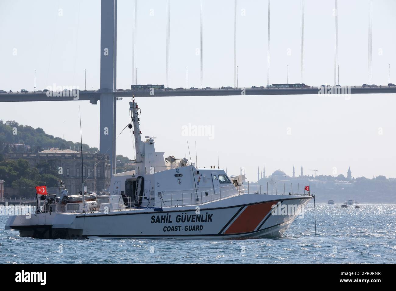 Turkish coast guard boat hi-res stock photography and images - Alamy