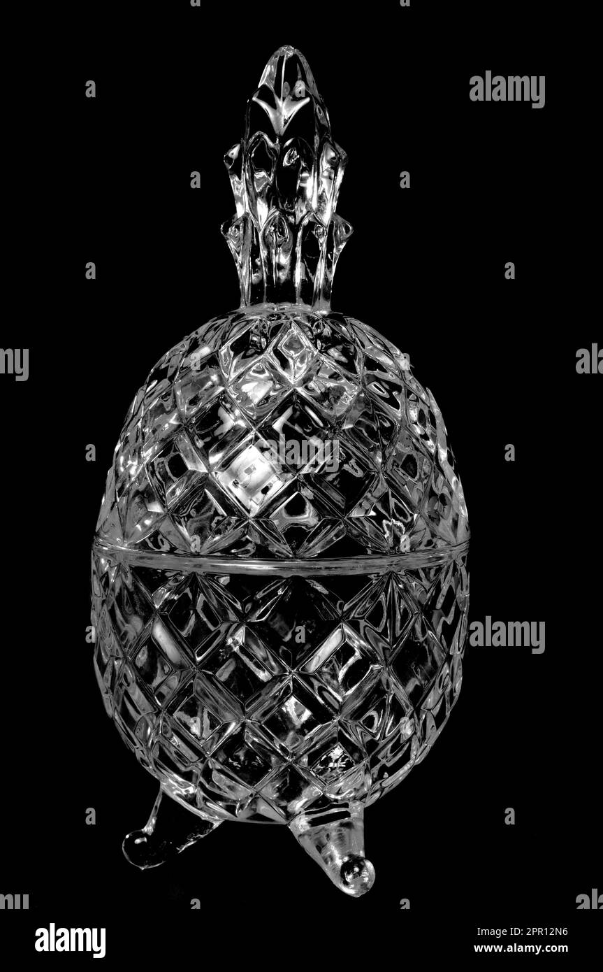 Fine crystal glass Black and White Stock Photos & Images Alamy