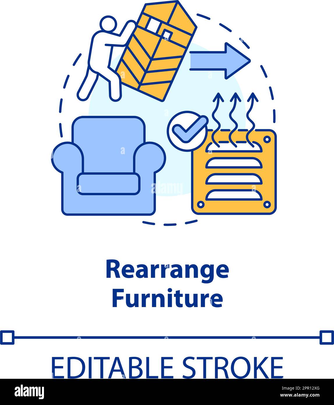 Rearrange concept Stock Vector Images - Alamy