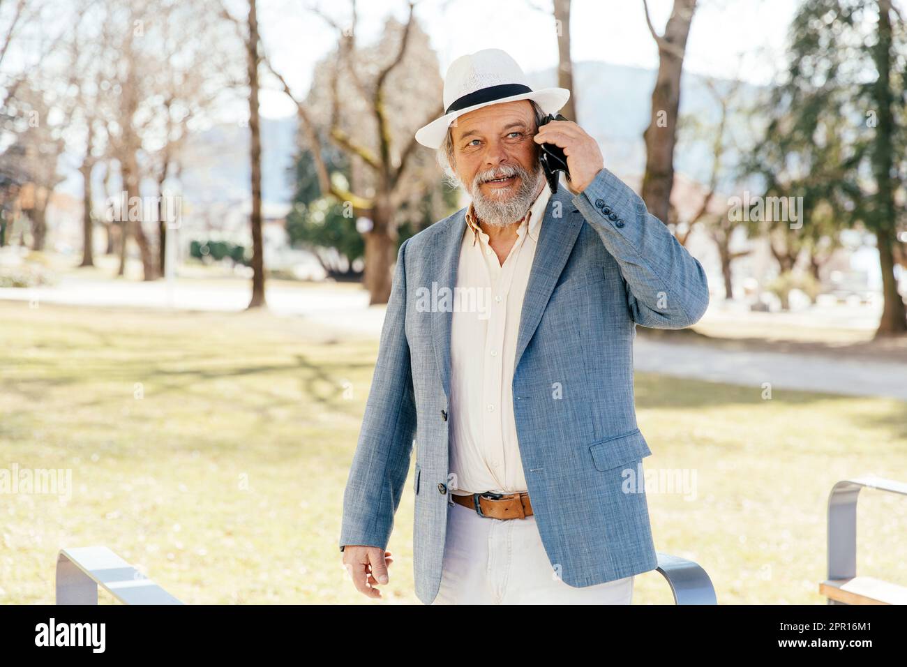 Portrait mature man face on hi-res stock photography and images - Alamy