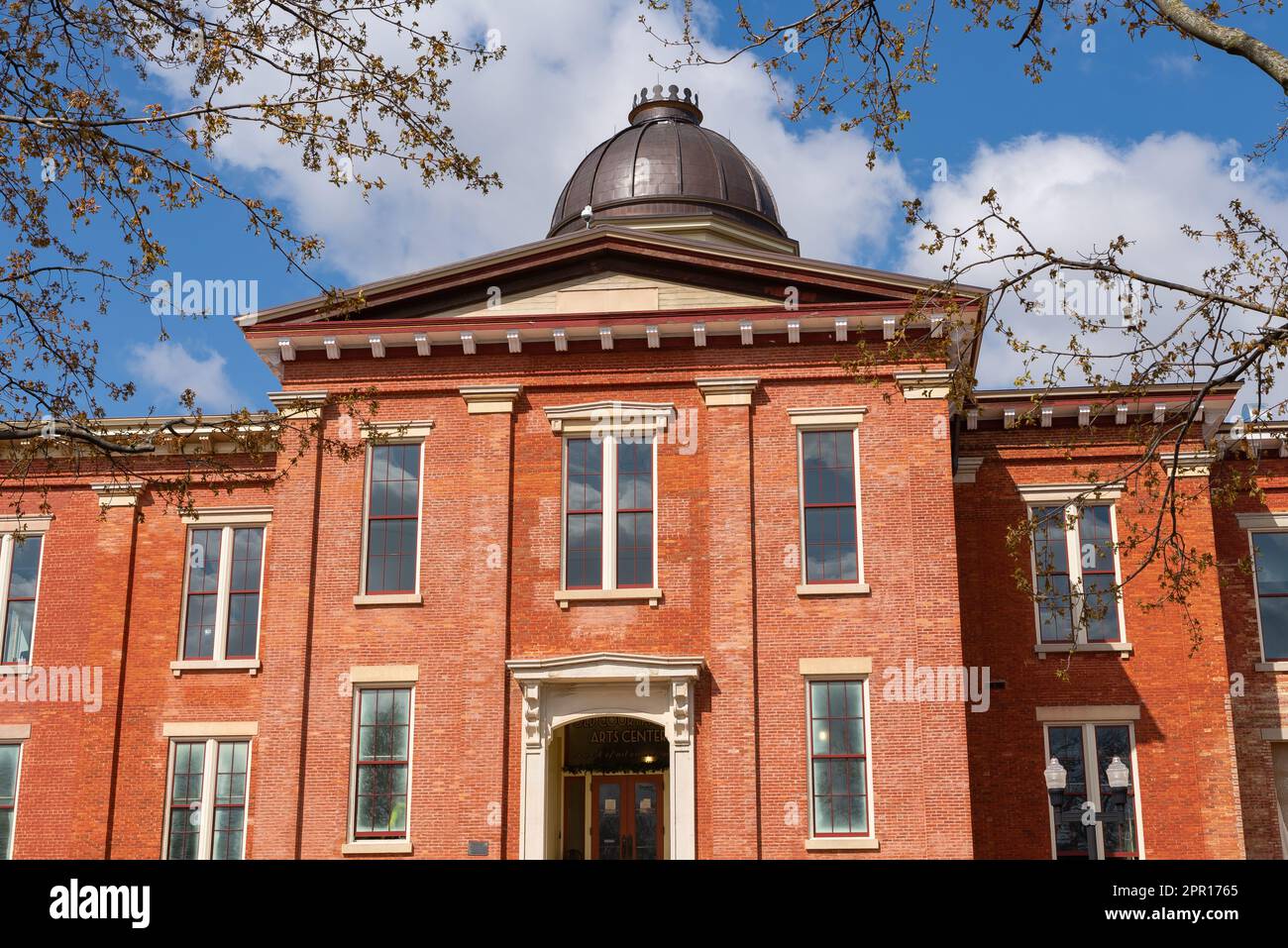 Woodstock, Illinois United States April 24th, 2023 Exterior of the