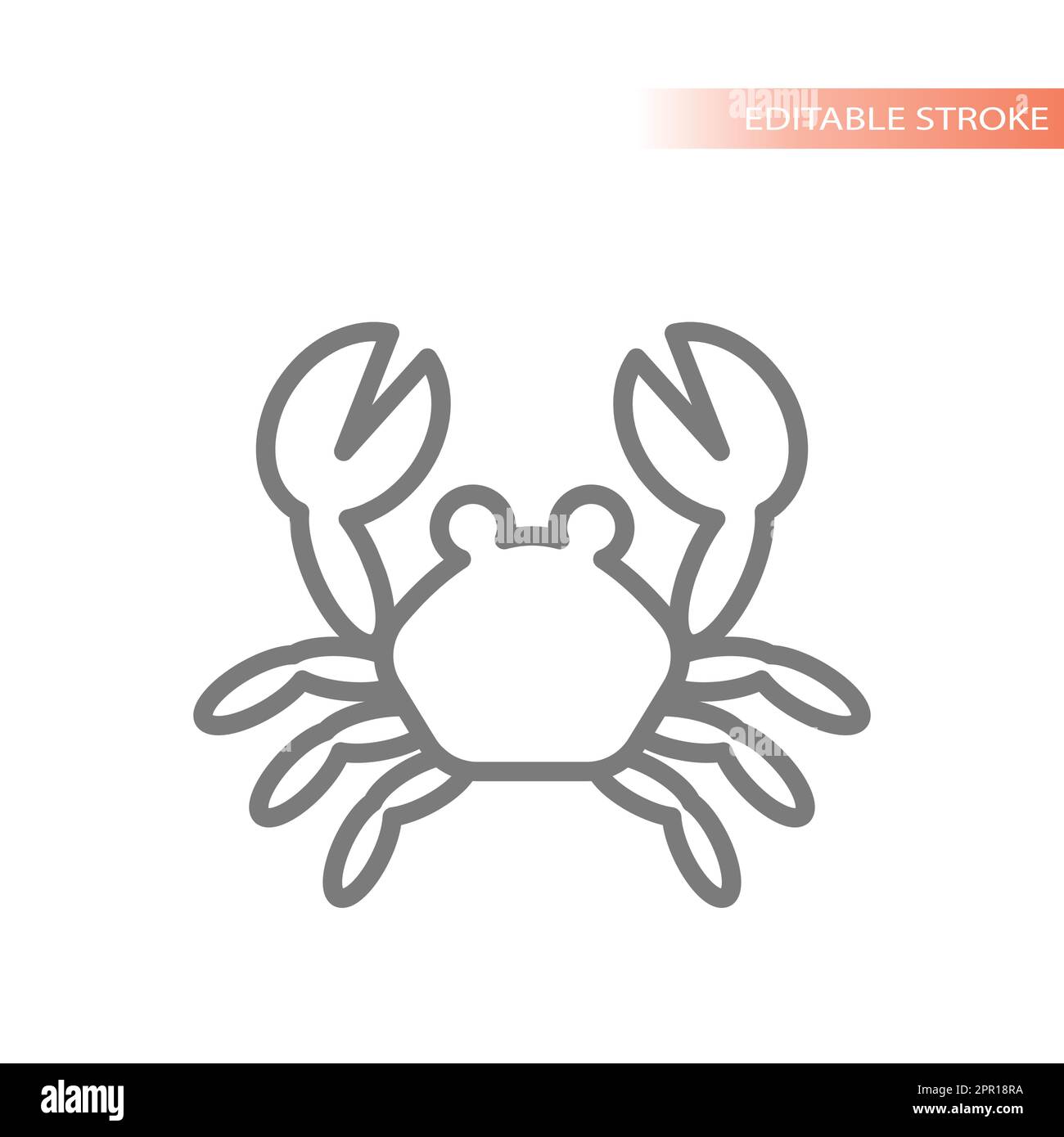 Sea crustaceans Stock Vector Images - Alamy