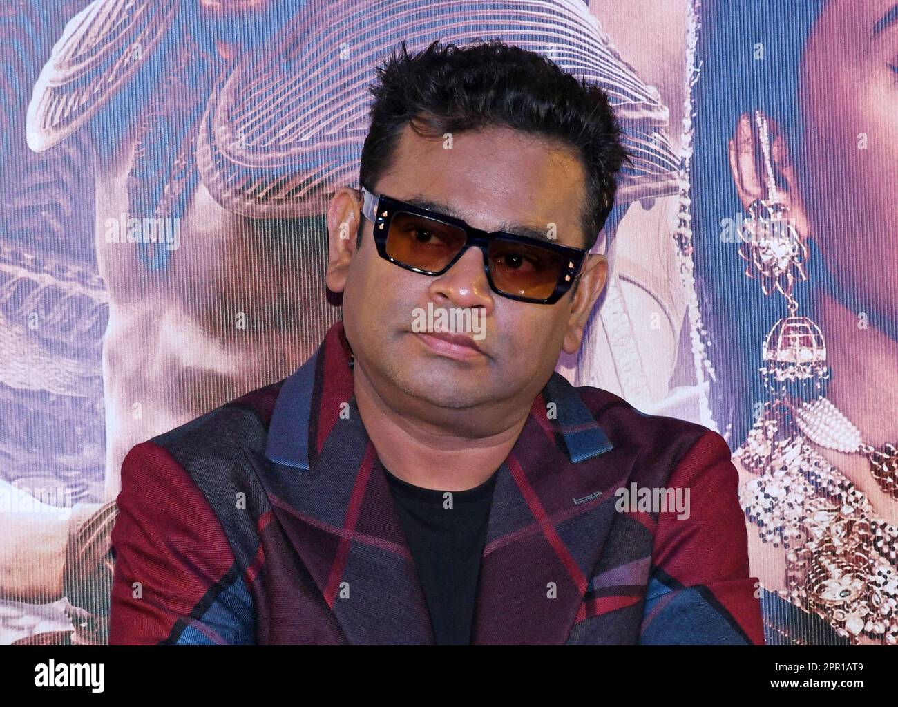 Mumbai, India. 25th Apr, 2023. Indian music composer AR Rahman is seen
