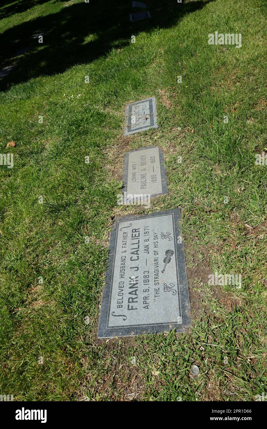 Los Angeles, California, USA 22nd April 2023 Violin Maker Frank J