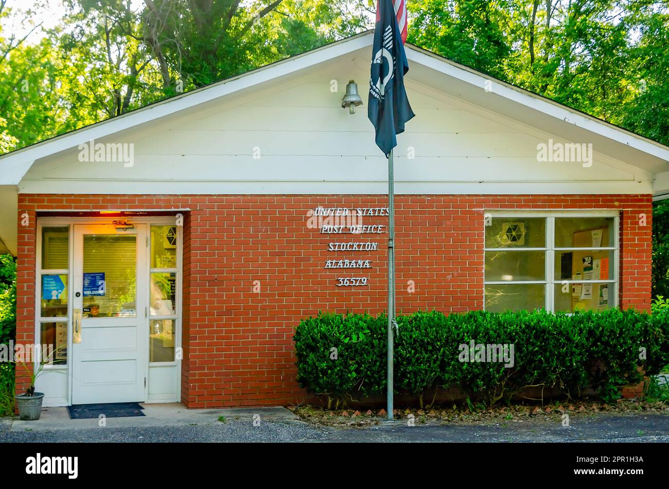The Stockton Post Office is pictured, April 22, 2023, in Stockton, Alabama. The post office