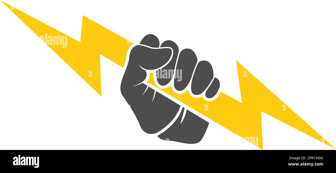 Lightning logo icon design illustration Stock Vector Image & Art - Alamy