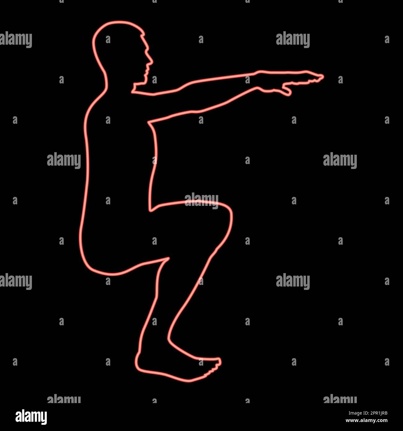 Crouching Person Side