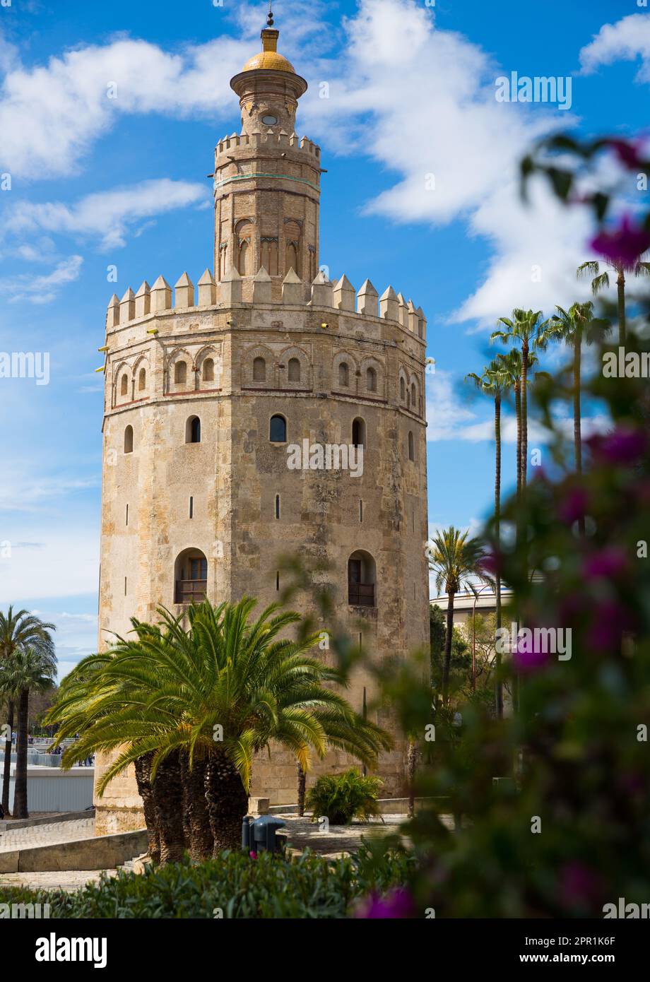 Torre del Oro in Seville Stock Photo