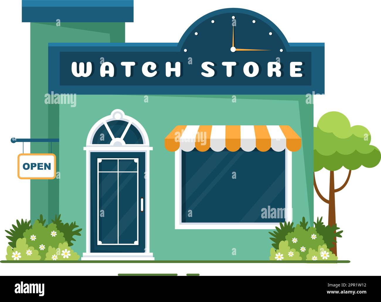 Watches Store Building Where You Buy Watch of Various Models, Analog ...