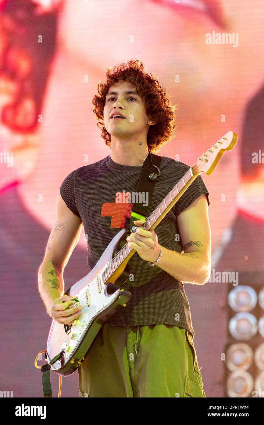 Indio, USA. 23rd Apr, 2023. Dominic Fike during the Coachella Music