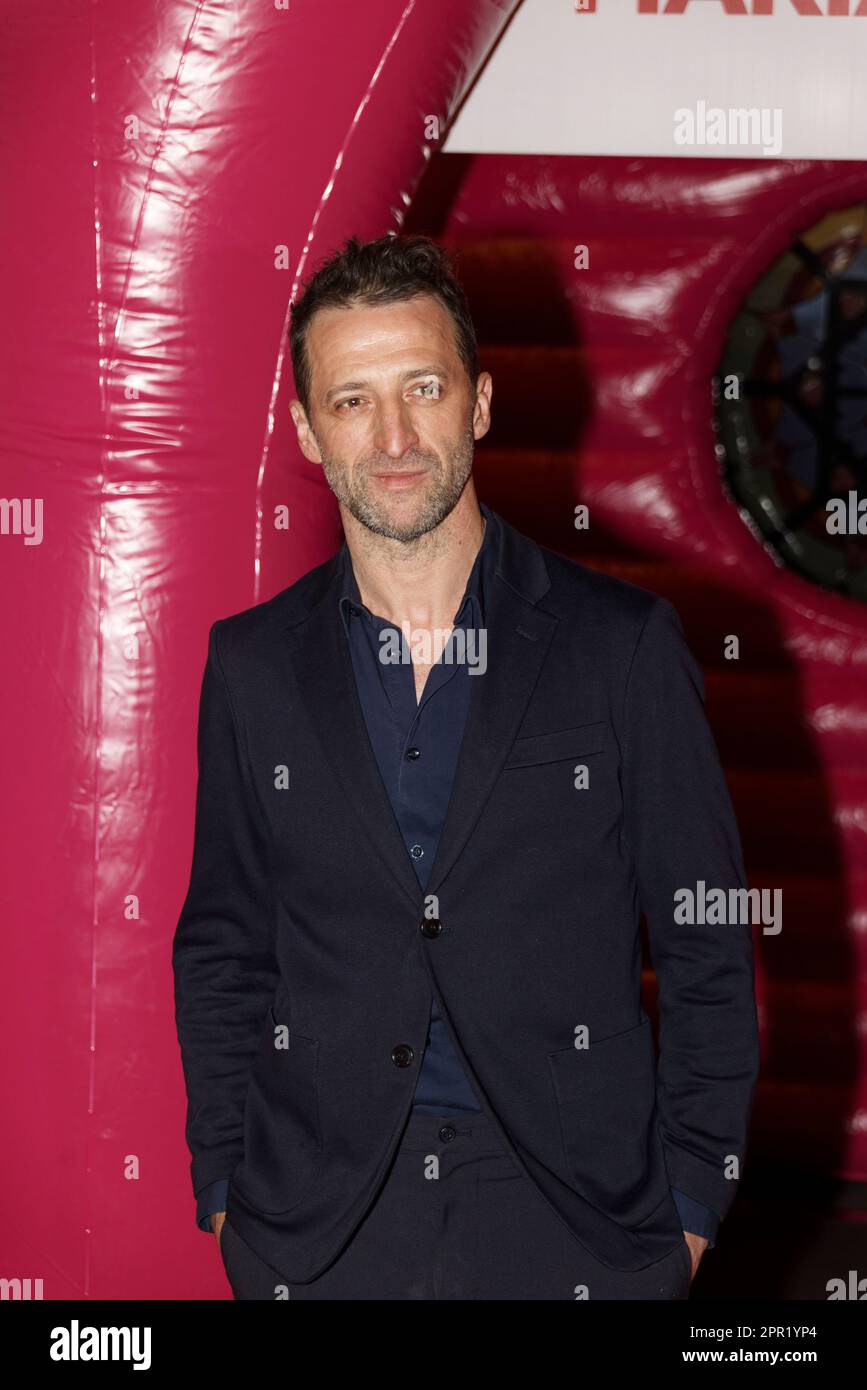 Paris, France. 25th Apr, 2023. Frédéric Quiring attends the 'Notre tout petit petit mariage' premiere by Frédéric Quiring at UGC Ciné-Cité Bercy on April 25, 2023 in Paris, France. Credit: Bernard Menigault/Alamy Live News Stock Photo