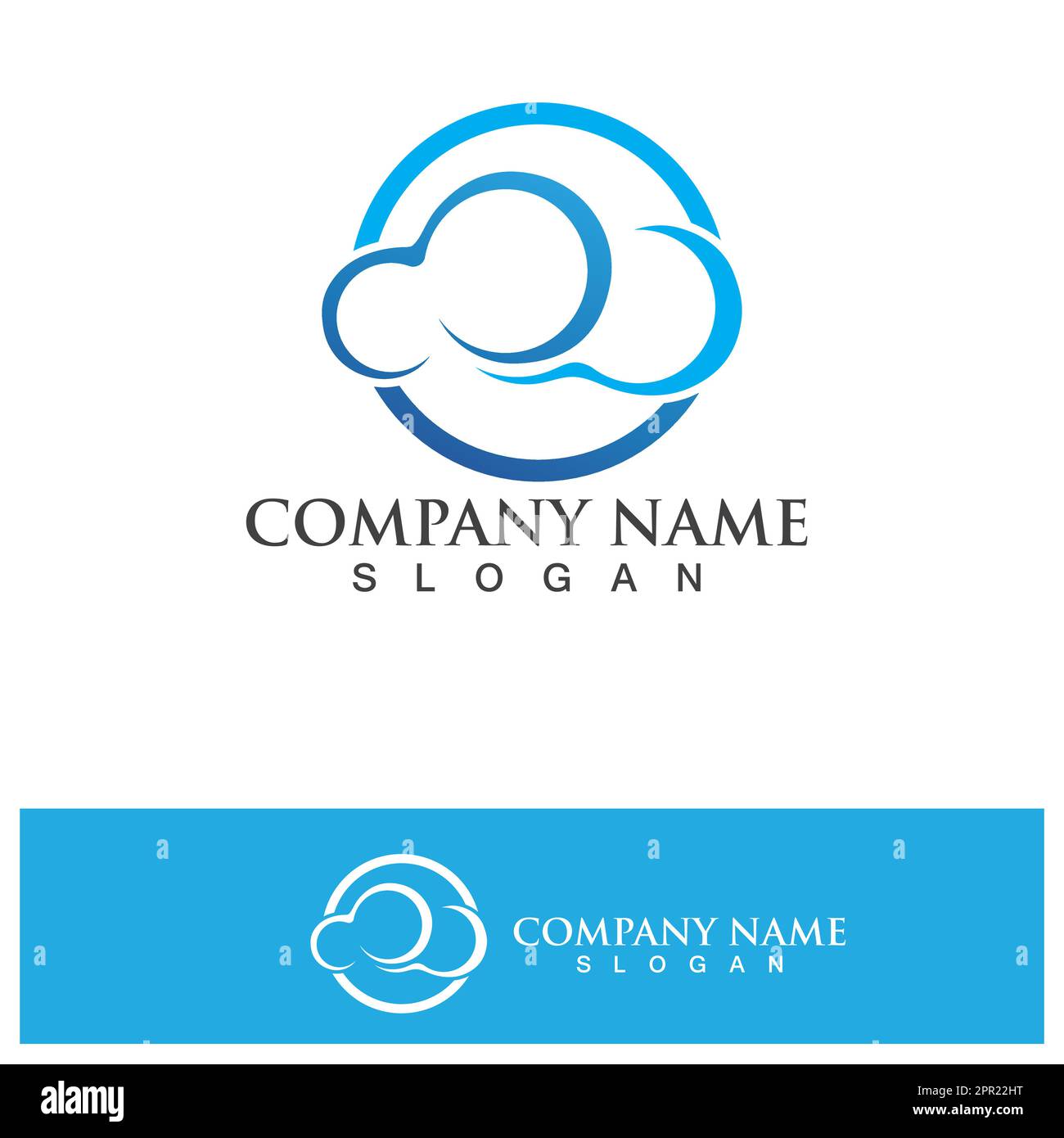 Cloud Logo And Symbol Icon template vector icon illustration design ...