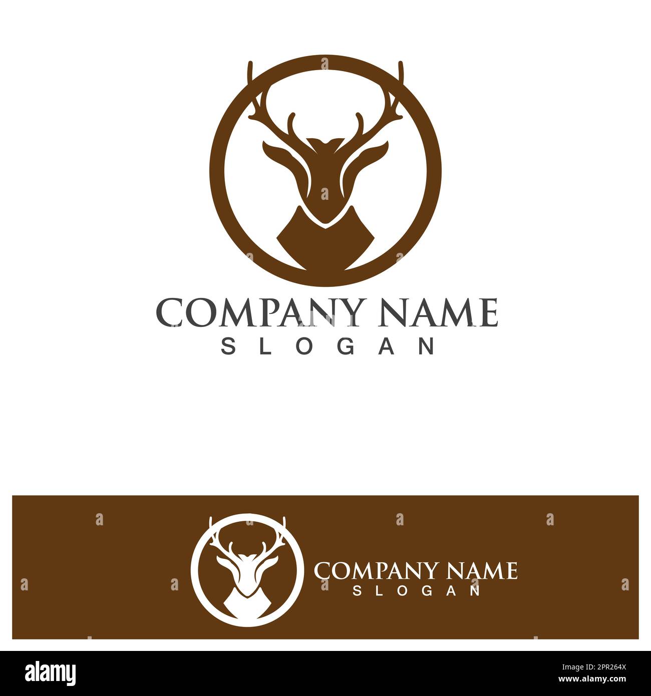 Vintage hunting and fishing vector labels, logos and emblems set. Deer and  rifle, rod and aiming illustration Stock Vector Image & Art - Alamy