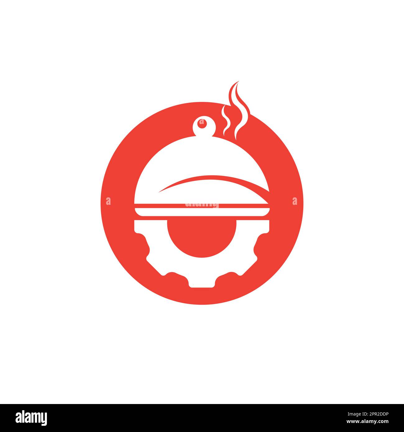 Restaurant gear vector logo design. Abstract cooking logo concept Stock ...