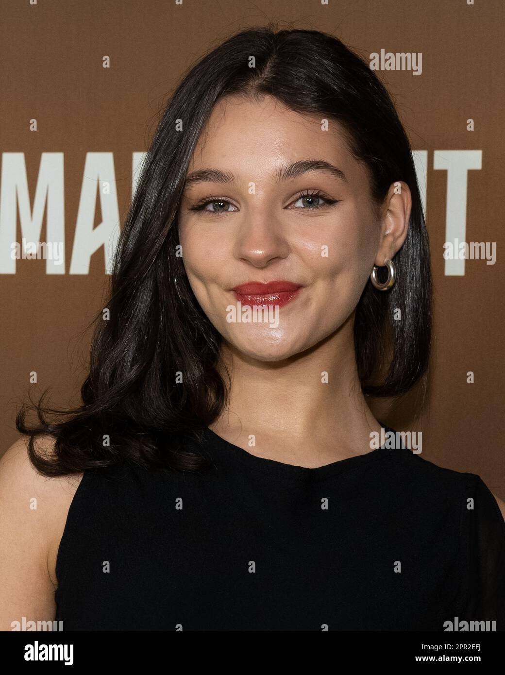 New York USA 25th Apr 2023 Billie Boullet Arrives On The Red Carpet New York Usa 25th Apr 2023 Billie Boullet Arrives On The Red Carpet For The Premiere Of A Small Light At Alice Tully Hall At Lincoln Center In New York New York On April 25 2023 Photo By Gabriele Usa Credit Sipa Usaalamy Live News 2PR2EFJ 