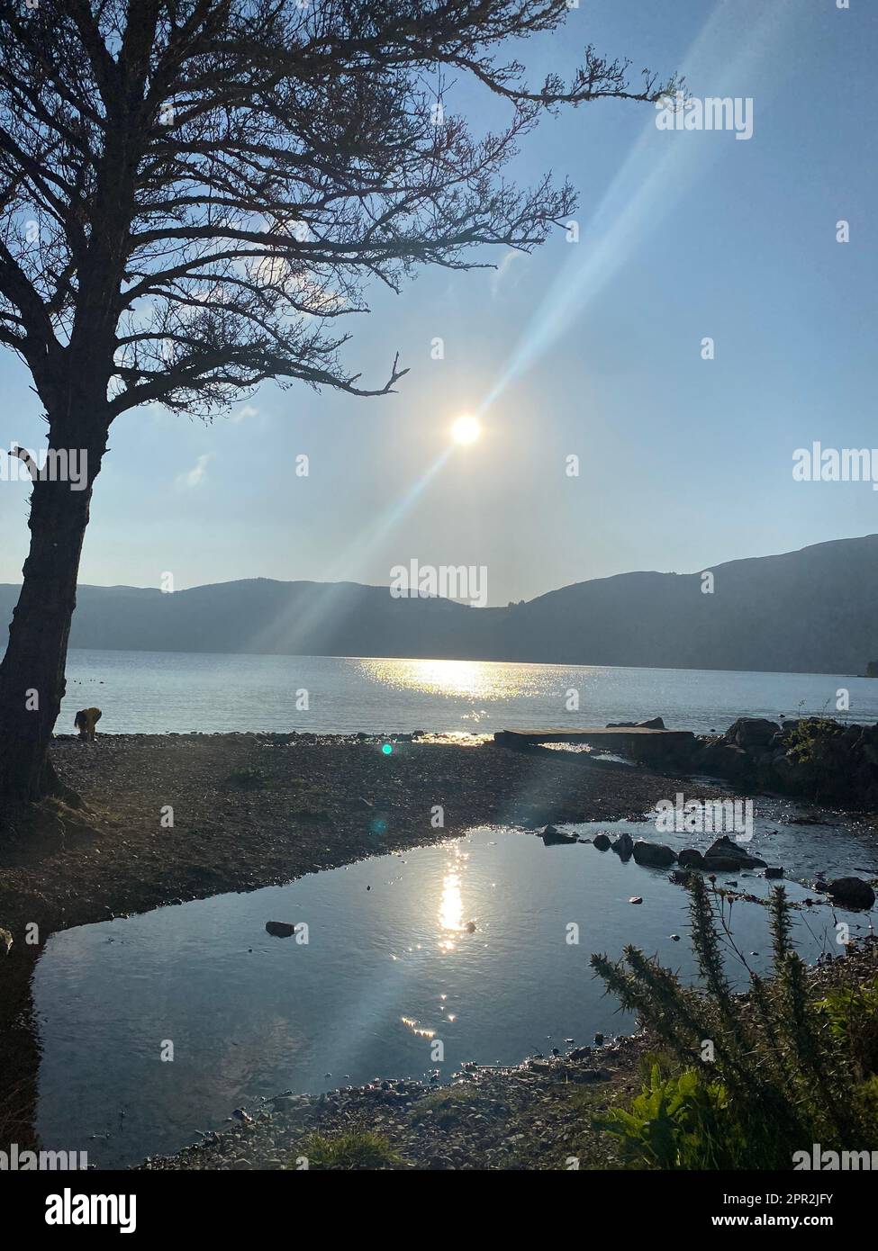 Dores, UK. 21st Apr, 2023. Atmosphere at Loch Ness. Who plays the ...