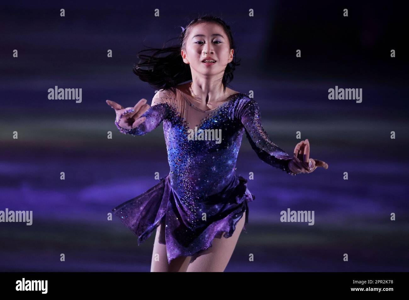 Kinoshita Academy Kyoto Ice arena, Kyoto, Japan. 22nd Apr, 2023. Sumika