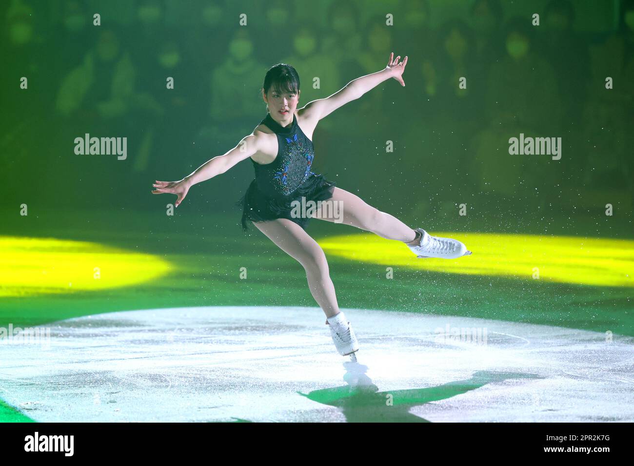 Kinoshita Academy Kyoto Ice arena, Kyoto, Japan. 22nd Apr, 2023. Kei