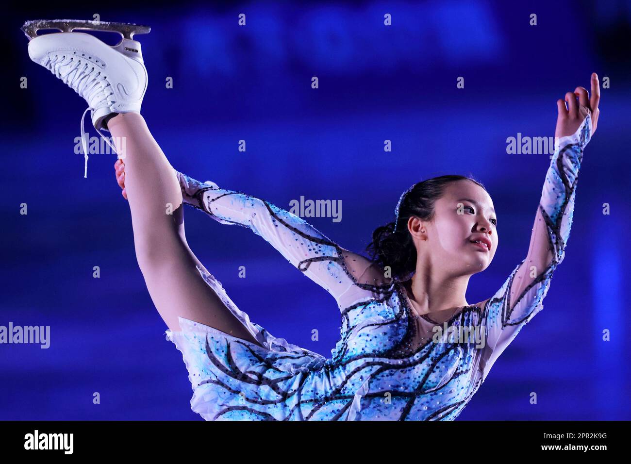 Kinoshita Academy Kyoto Ice arena, Kyoto, Japan. 22nd Apr, 2023. Reina